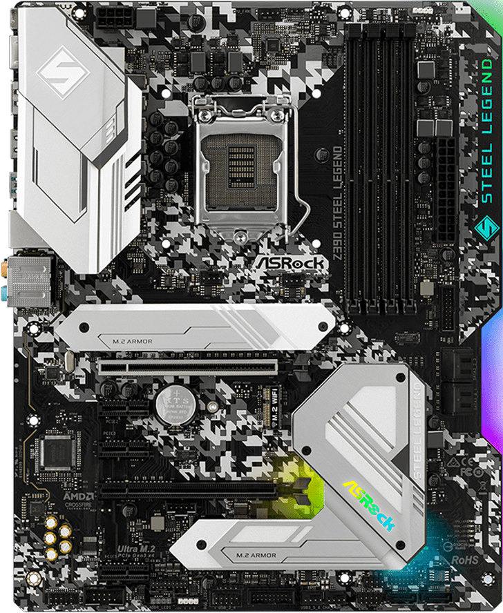 Asrock Z390 Steel Legend - Motherboard Specifications On MotherboardDB